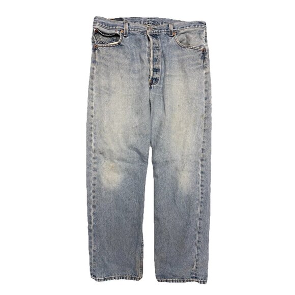 Vintage Levi’s 501 Jeans Mens 36x30 (34x28.5) Button Fly Denim Mexico 501-0193 - Picture 1 of 16